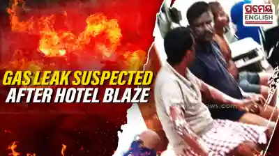 At least four people sustained injuries after a fire broke out at a hotel in the Kharavel Nagar area of Bhubaneswar 