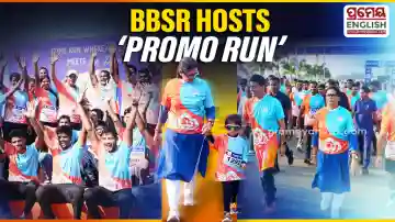 More than 2,000 people joined the Puri Coastal Marathon Promo Run in Bhubaneswar by the Odisha Tourism Department 