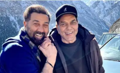 Actor Sunny Deol attended a press conference on Thursday to celebrate the success of Border 2, where he credited his late father, legendary actor Dharmendra, for his successful career in the film industry.