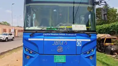 A bike rider was critically injured after being hit from behind by a city bus between Jaydev Vihar and Acharya Vihar in Bhubaneswar.