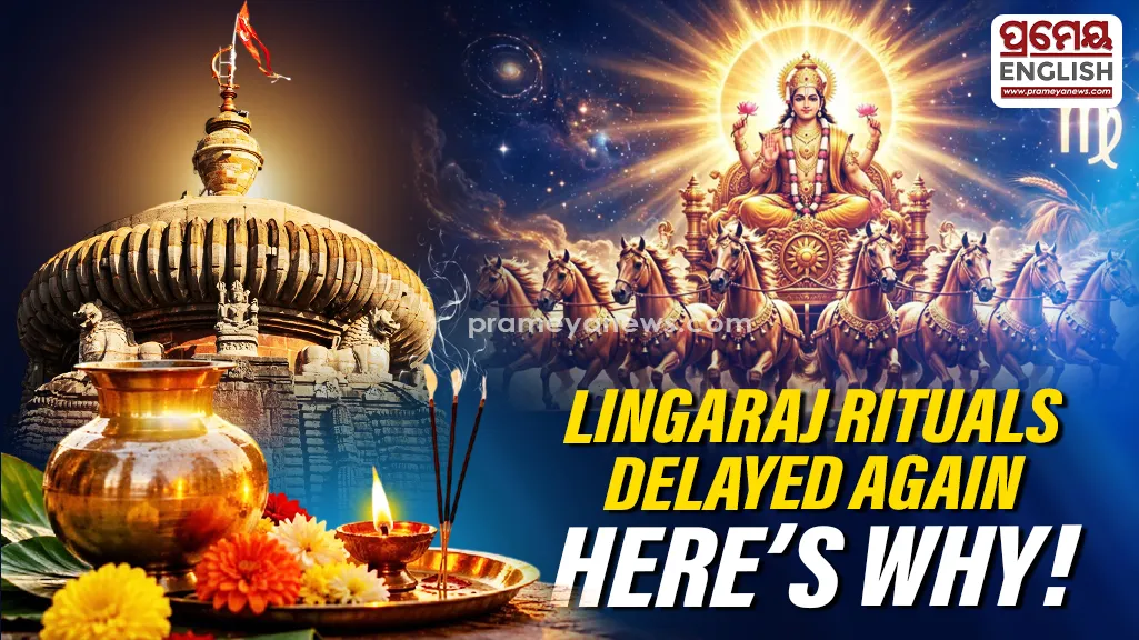 Lingaraj Temple Rituals Delayed Again on Kanya Sankranti Over Servitor Dispute in Bhubaneswar