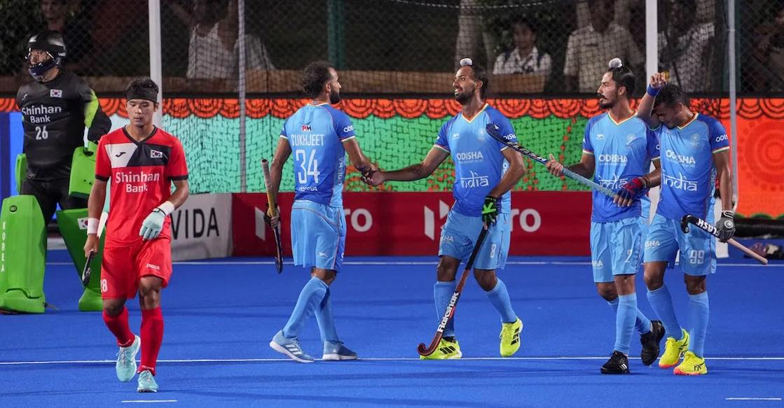Hardik Singh's Solo Masterpiece Not Enough as India Held to 2-2 Draw by Korea