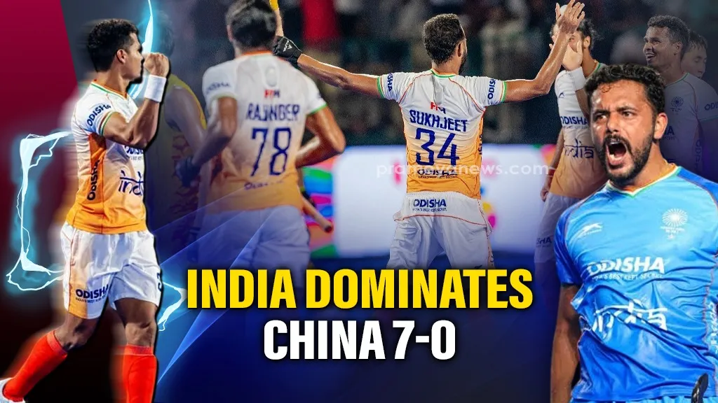 India clinches spot in men’s Asia Cup final with dominant 7-0 win over China