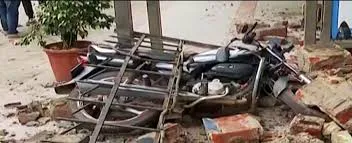 Boundary wall collapse at Pathani Samanta Planetarium sparks safety concerns in Bhubaneswar

