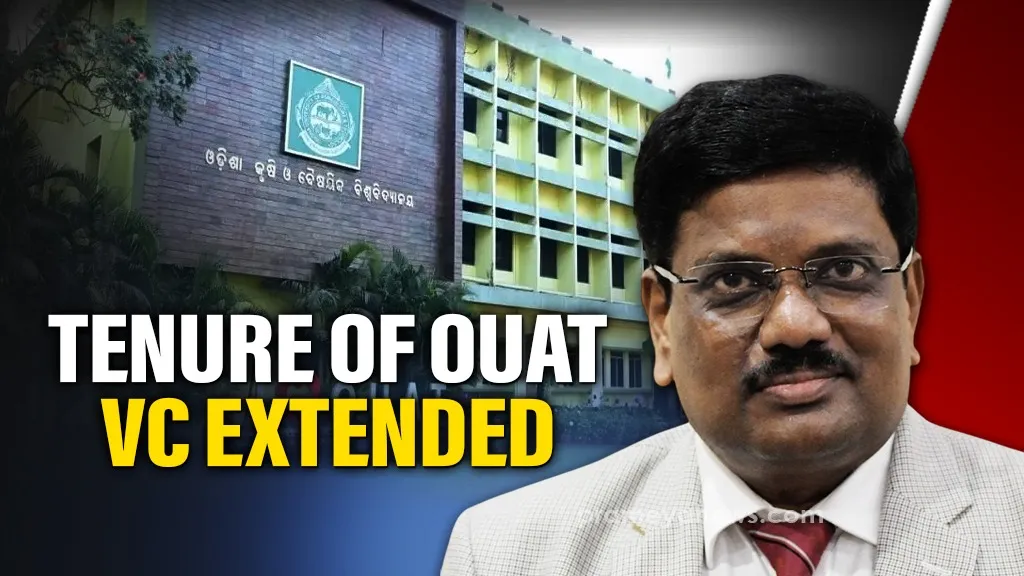 Odisha Governor extends tenure of OUAT VC Prof. Pravat Kumar Roul