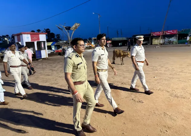Strengthening security at Odisha’s beaches: DIG Dr. Satyajit Naik reviews safety measures