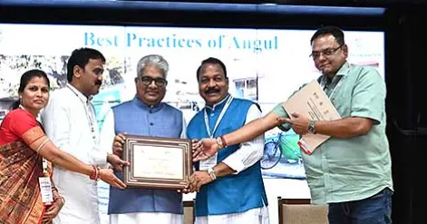 Angul ranks 3rd in Swachh Vayu Sarvekshan 2025, celebrates achievement in clean air efforts

