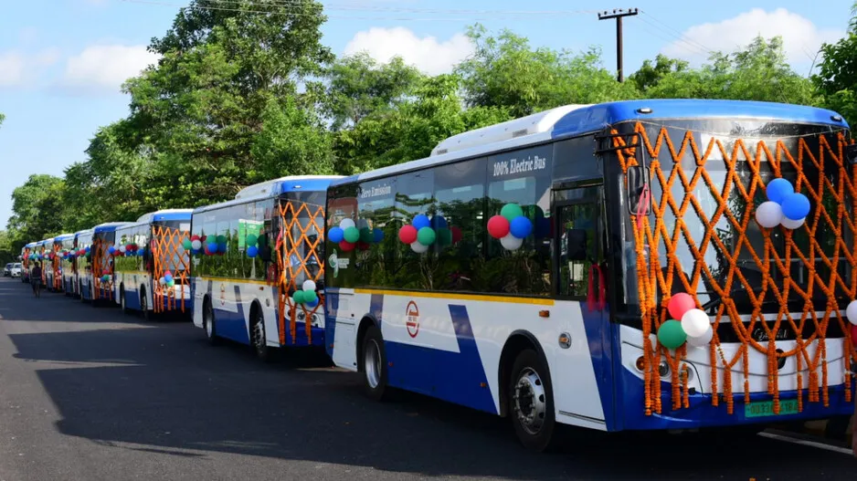 Odisha expands electric bus service with new deployment in six cities
Odisha expands electric bus service with new deployment in six cities
