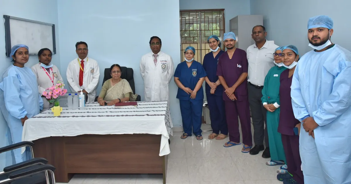AIIMS Bhubaneswar welcomes President Anita Saxena on maiden visit