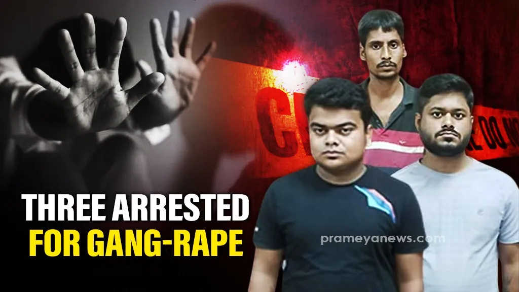Bhubaneswar: Three arrested for drugging & gang-raping aspiring singer