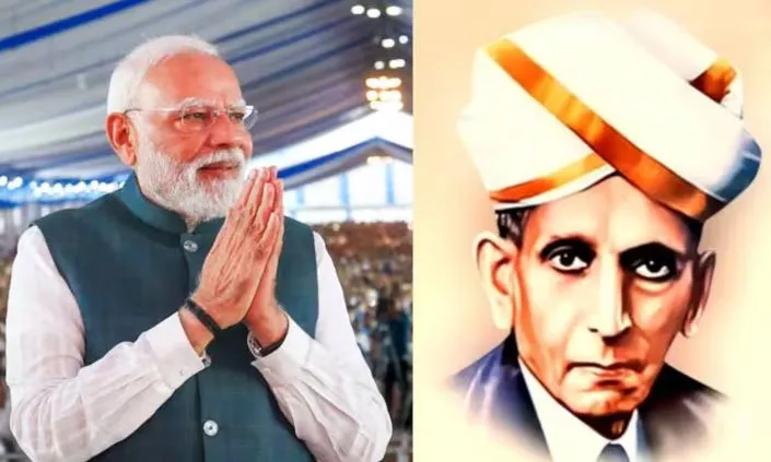 Engineer's Day 2025: PM Modi pays tribute to Sir Mokshagundam Visvesvaraya on his birth anniversary