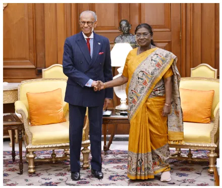 President Murmu meets Mauritius PM Ramgoolam, sees stronger future for bilateral ties