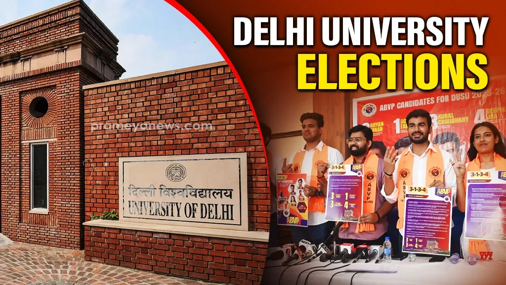 Delhi University Students’ Union elections today, over 2.75 lakh students to elect leadership