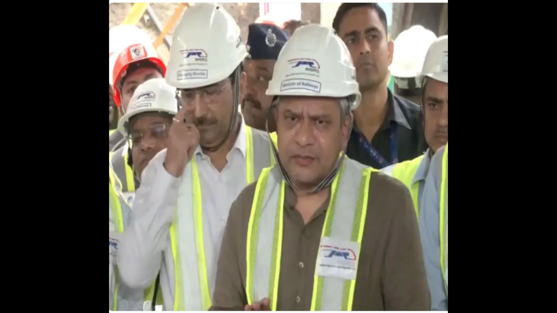 Railway Minister Ashwini Vaishnaw celebrates milestone in Mumbai-Ahmedabad bullet train project