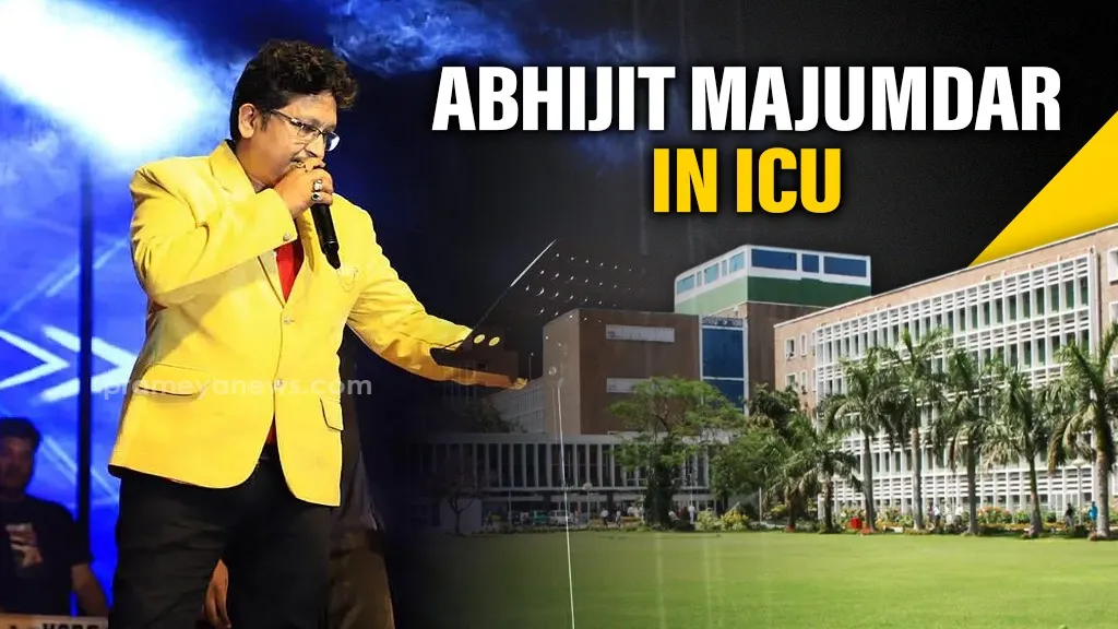  Abhijit Majumdar under ICU at AIIMS Bhubaneswar