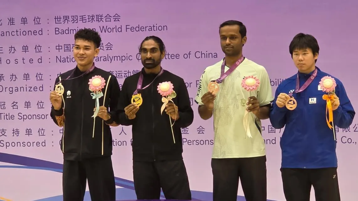 Pramod Bhagat makes golden comeback at China Para Badminton
