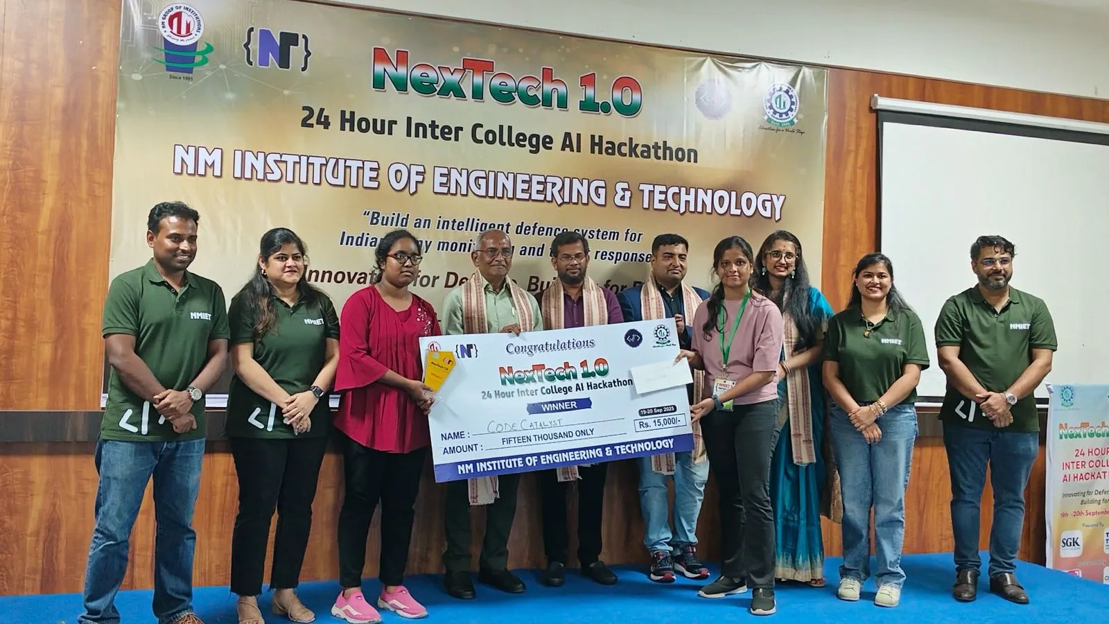 NMIET's 'Nextech 1.0' Channels Young Talent for National Security Innovation