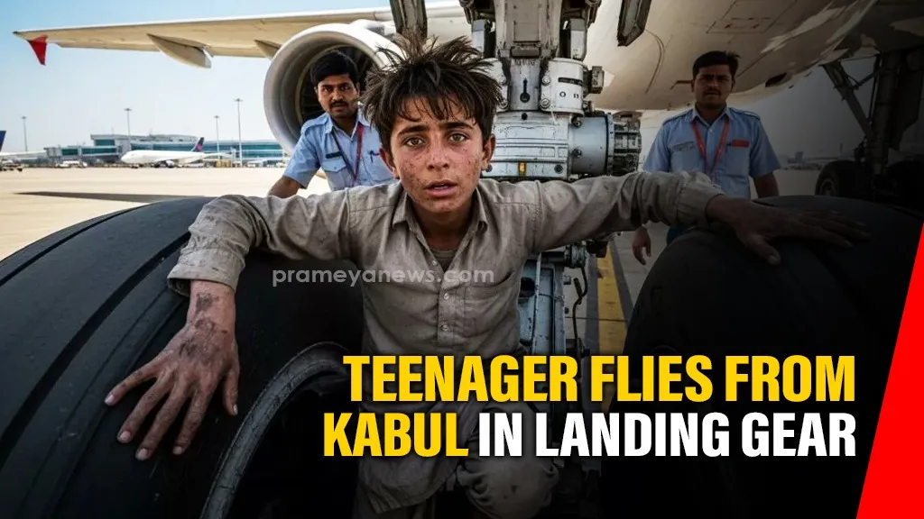 Afghan Boy's Perilous 94-Minute Flight to Delhi in Aircraft Wheel Well
