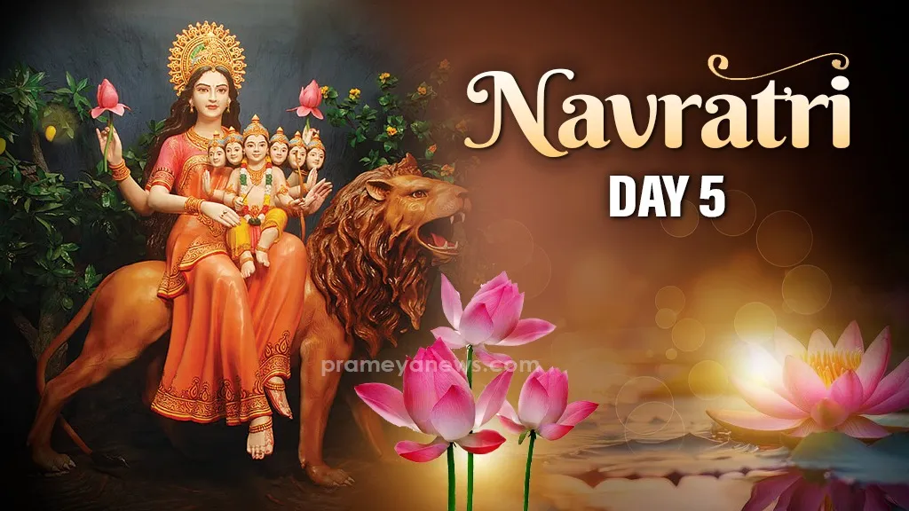 Navratri Day 5: Honoring Goddess Skandamata


