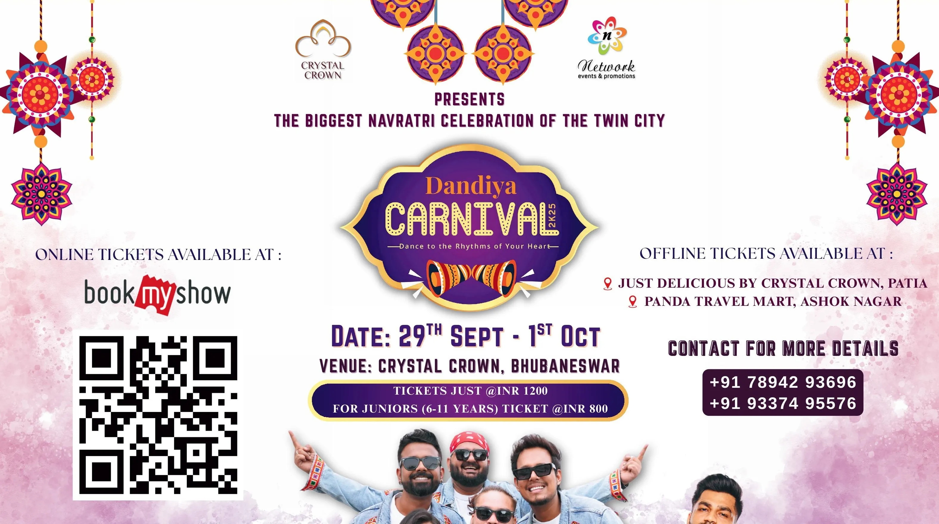 Twin City Set for Grand Dandiya Carnival Celebration
