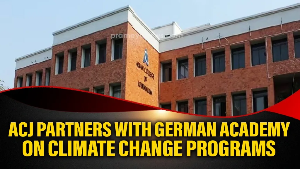 Asian College of Journalism to Launch Major Climate Change Media Hub