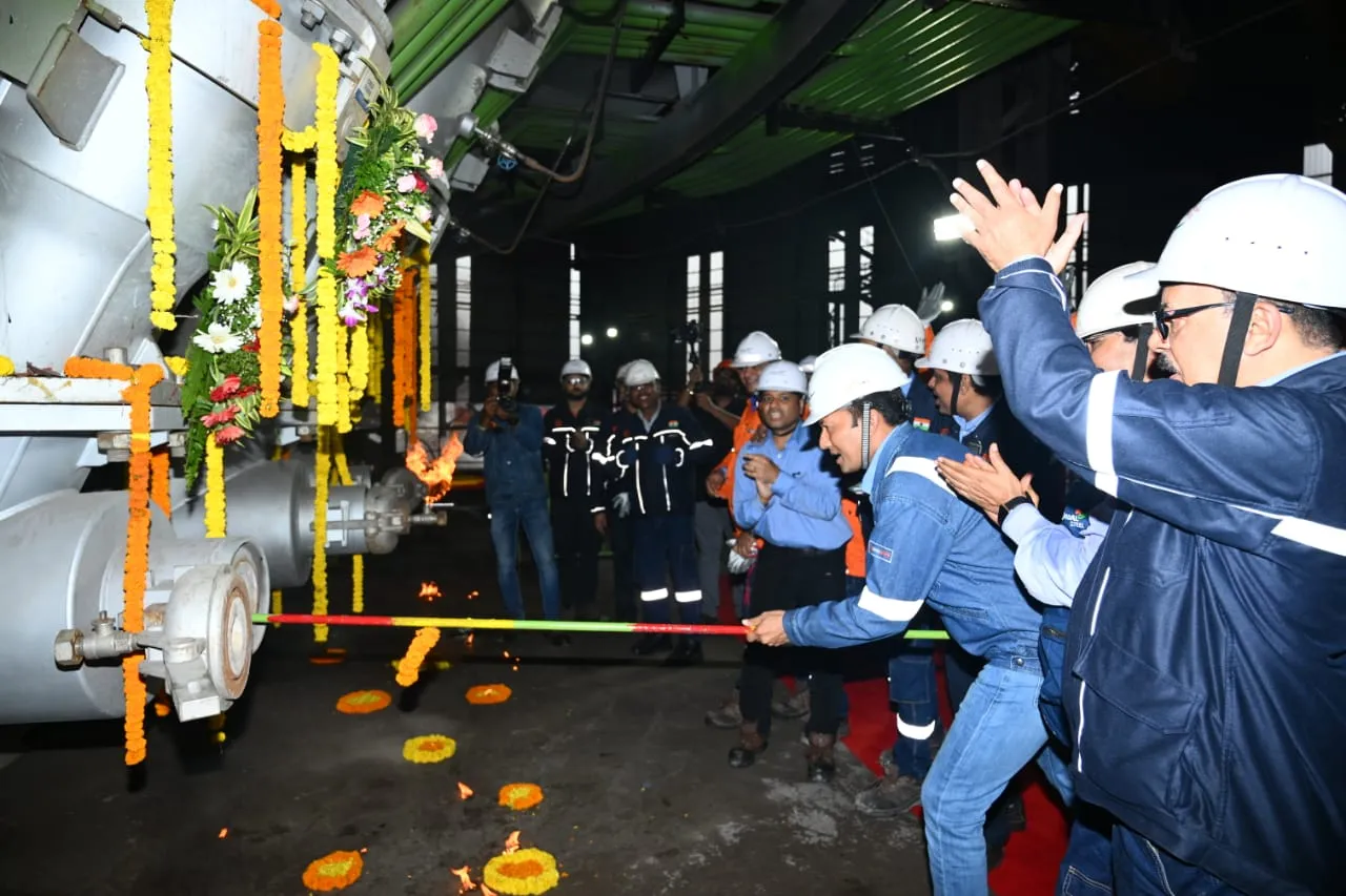 Jindal Steel commissions one of India’s largest blast furnaces at Angul