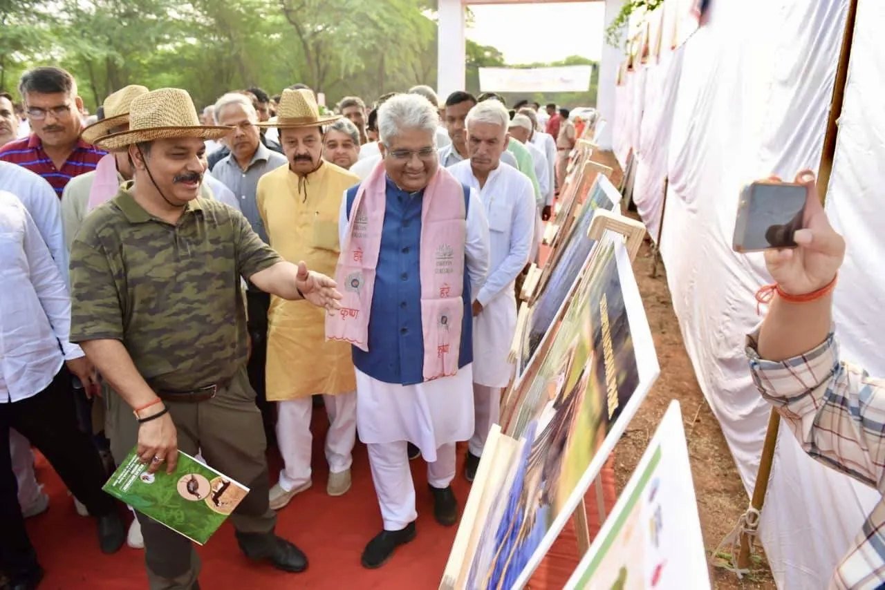 Wildlife Week 2025: Foundation stone laid for ‘Namo Van’ in Haryana’s Manesar 