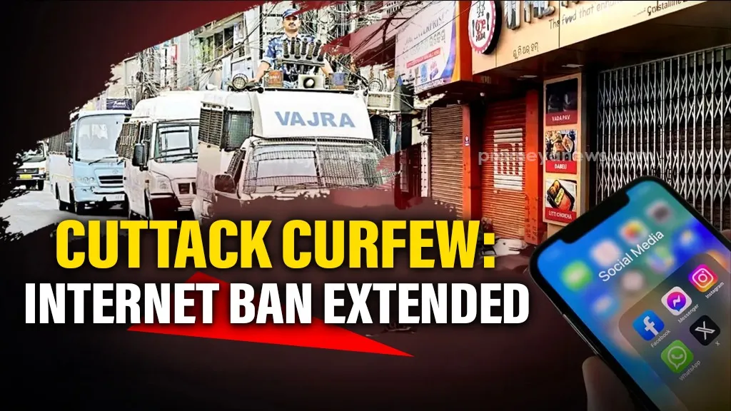 Peace gradually returning to Cuttack; Curfew and internet ban extended