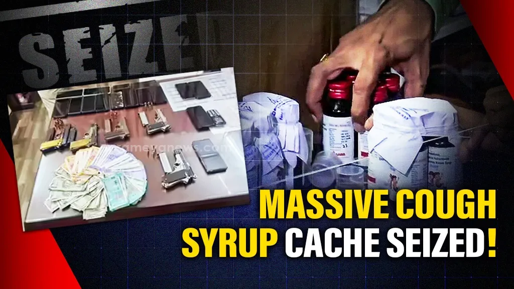 Spurious cough syrups, arms seized in Odisha's Bargarh; 15 arrested in major crackdown