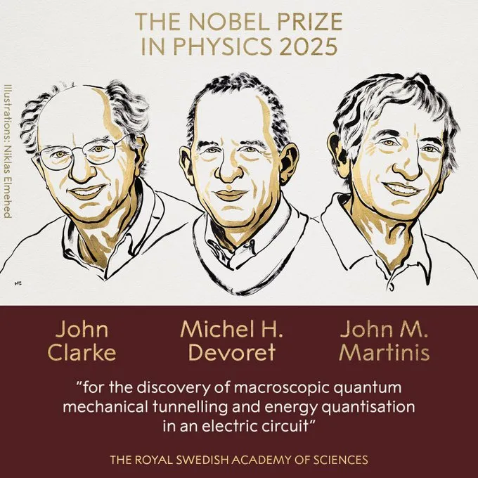 Nobel Prize 2025 in Physics announced: Check details