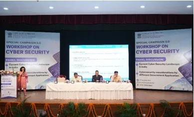 Workshop focuses on robust cyber infrastructure to safeguard public e-Governance systems 