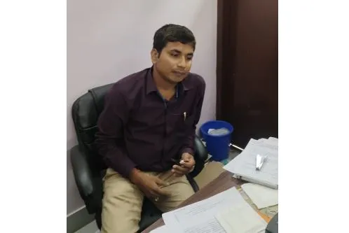 Two Jaleswar Municipality Officials caught red-handed taking bribe