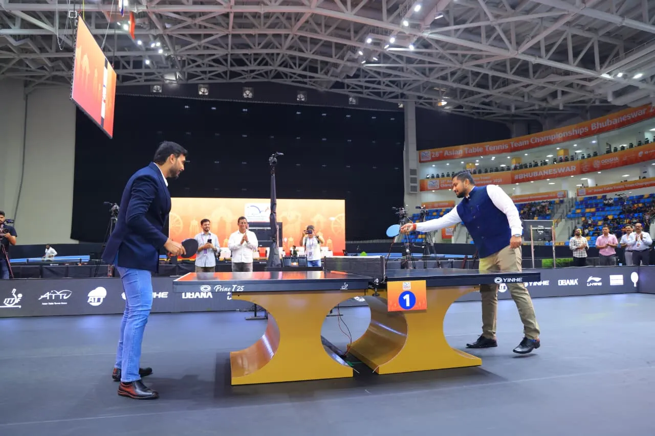 Odisha: 28th IITF-ATTU Asian Table Tennis Team Championships begin at Kalinga Stadium 
