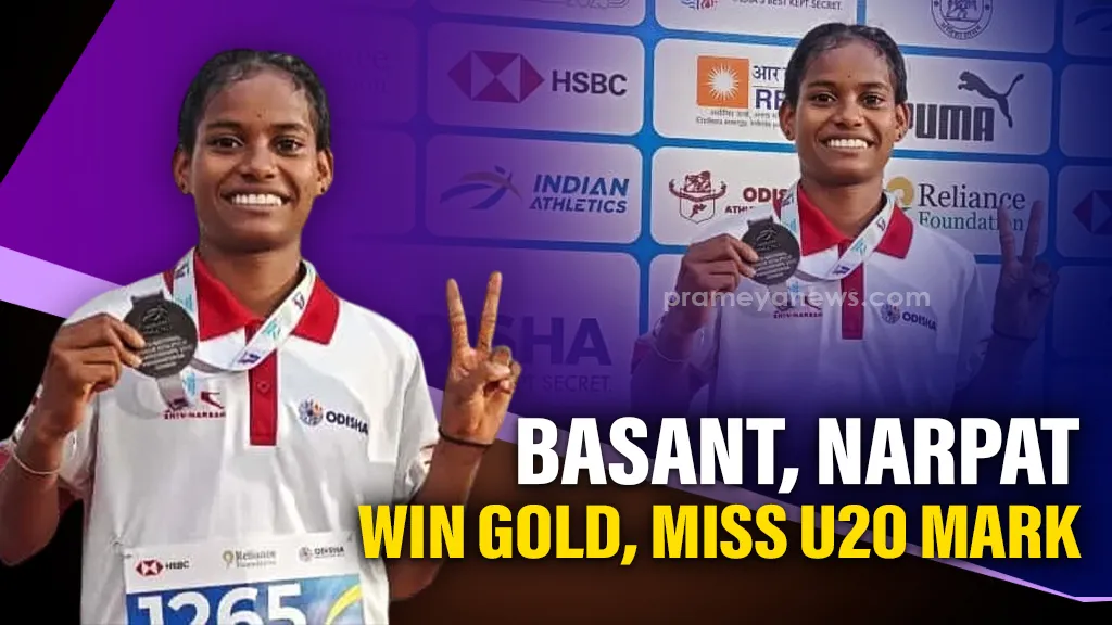 Basant, Narpat Singh win gold but miss World U20 Qualification Mark 