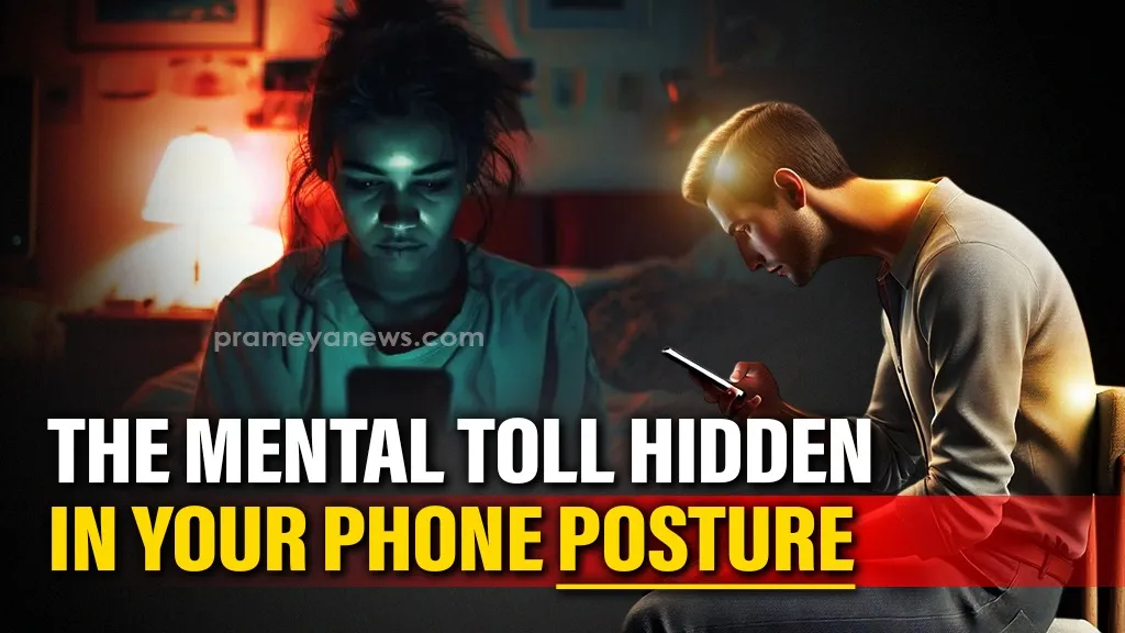 Bent Over and Burned Out: How Phone Posture Reveals the Zen G Mental Strain