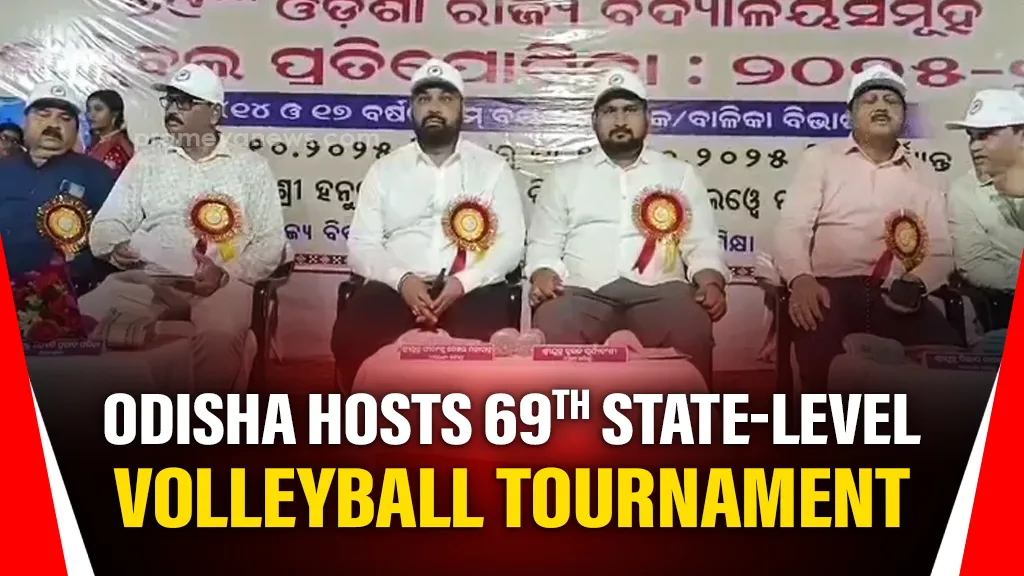 Odisha hosts 69th State-Level Volleyball tournament