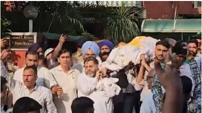 Haryana IPS Officer Puran Kumar cremated after nine-day stalemate