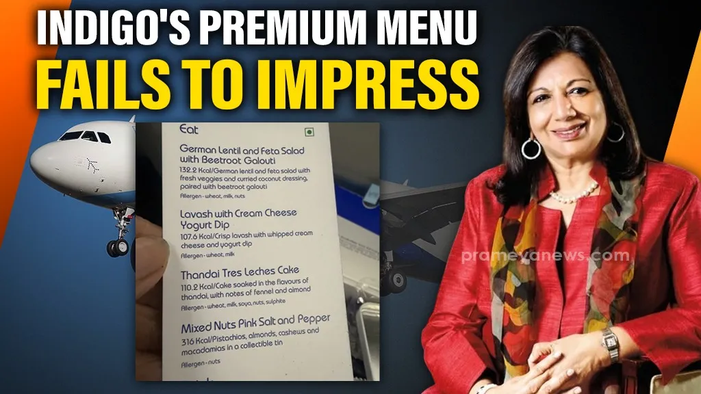 Kiran Mazumdar-Shaw's Scathing Review of IndiGo's 'Gourmet' Food Sparks Online Uproar