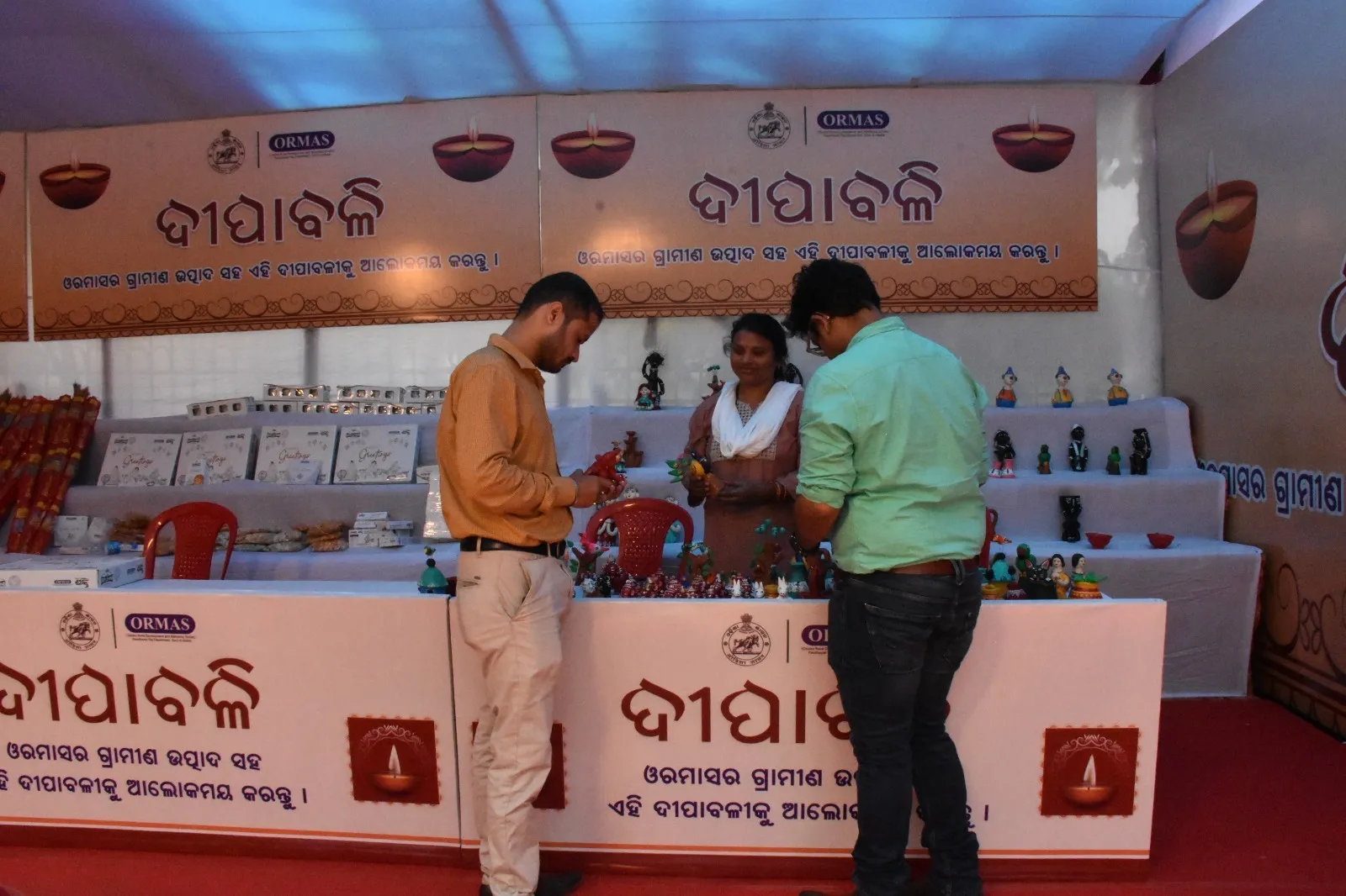 ORMAS opens special Diwali Stall in Bhubaneswar 