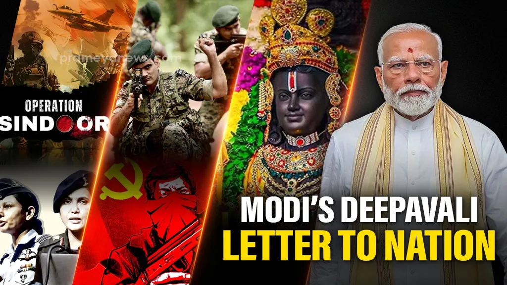 PM Modi highlights Bharat’s progress in Deepavali letter to nation