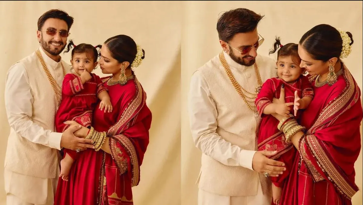 Ranveer & Deepika Reveal Baby Dua’s Face on Diwali