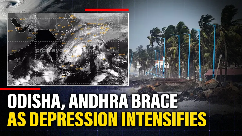 Cyclone Montha: Odisha, Andhra brace for heavy rainfall as deep depression intensifies