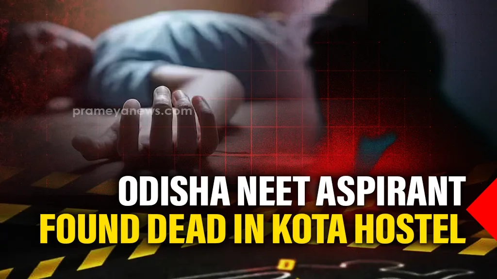 Odisha NEET aspirant found dead under mysterious circumstances in Kota hostel