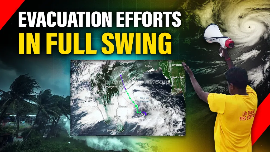 Odisha braces for Cyclone Montha: Evacuation efforts in full swing