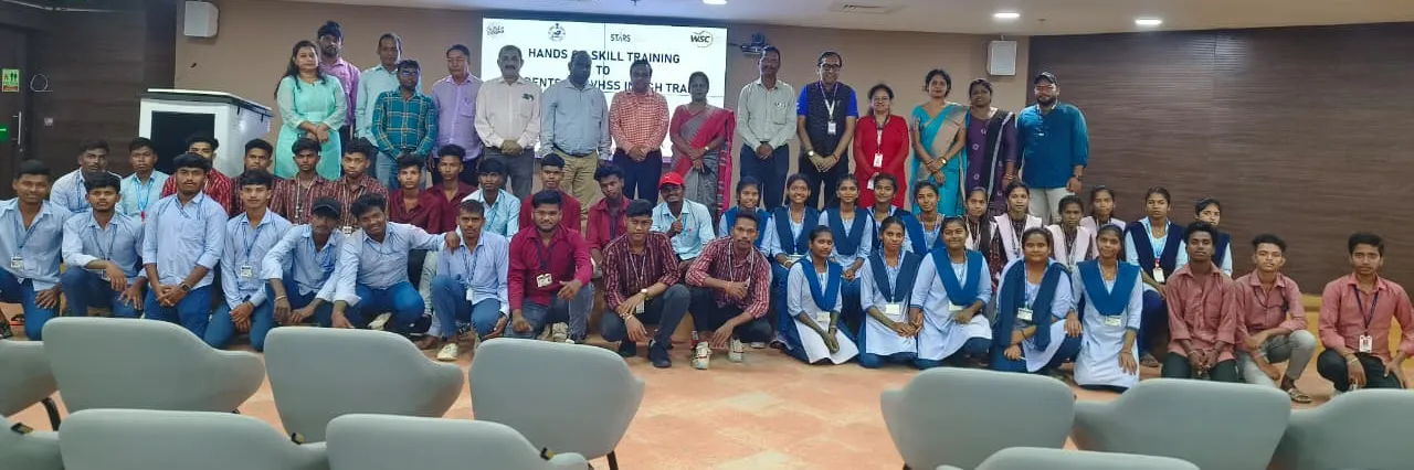Five-day residential hands-on skill development training for Vocational Higher Secondary students begins