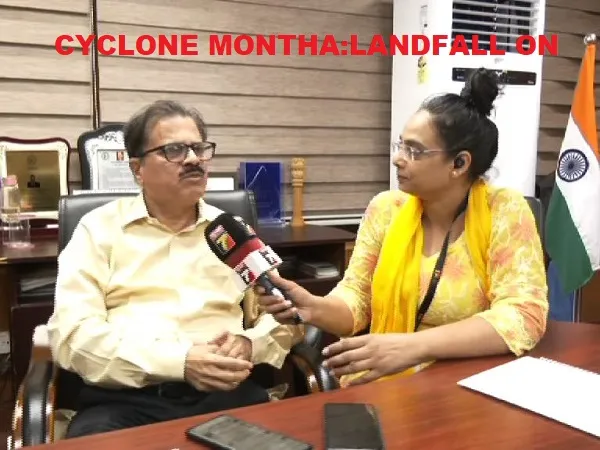 Landfall of Cyclone Montha begins: IMD DG Dr. Mohapatra