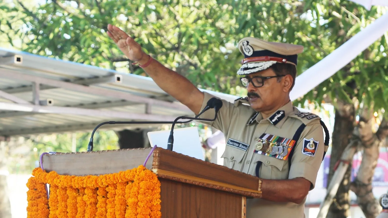 DGP Shri Binayatosh Mishra Highlights Patel's Legacy During Rashtriya Ekta Diwas Celebration