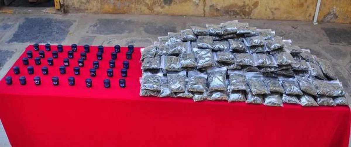 Odisha Police seize 60 Kgs of liquid Ganja in Major Malkangiri Drug Bust