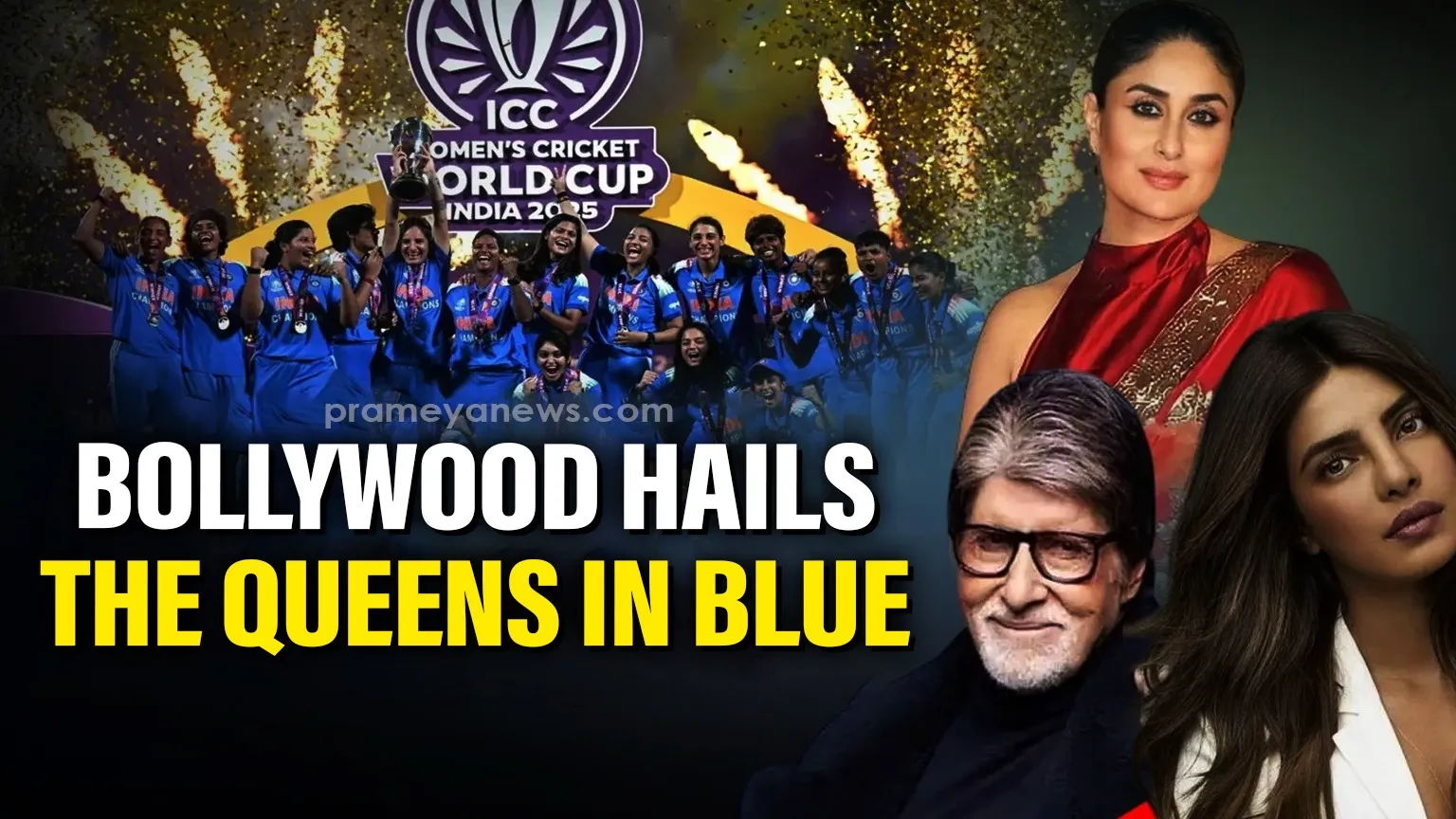 India creates history: Women’s team clinches Maiden World Cup title; Bollywood hails the champions
