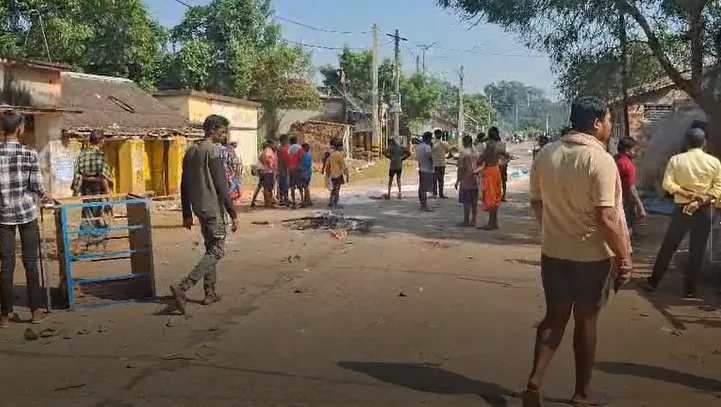 bjp-workers-hurl-eggs-at-minister-jagannath-sarakas-car-in-odishas-bargarh